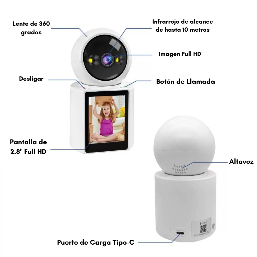 Connect Care: La Cámara de Seguridad Inteligente con Videollamada de Un Toque