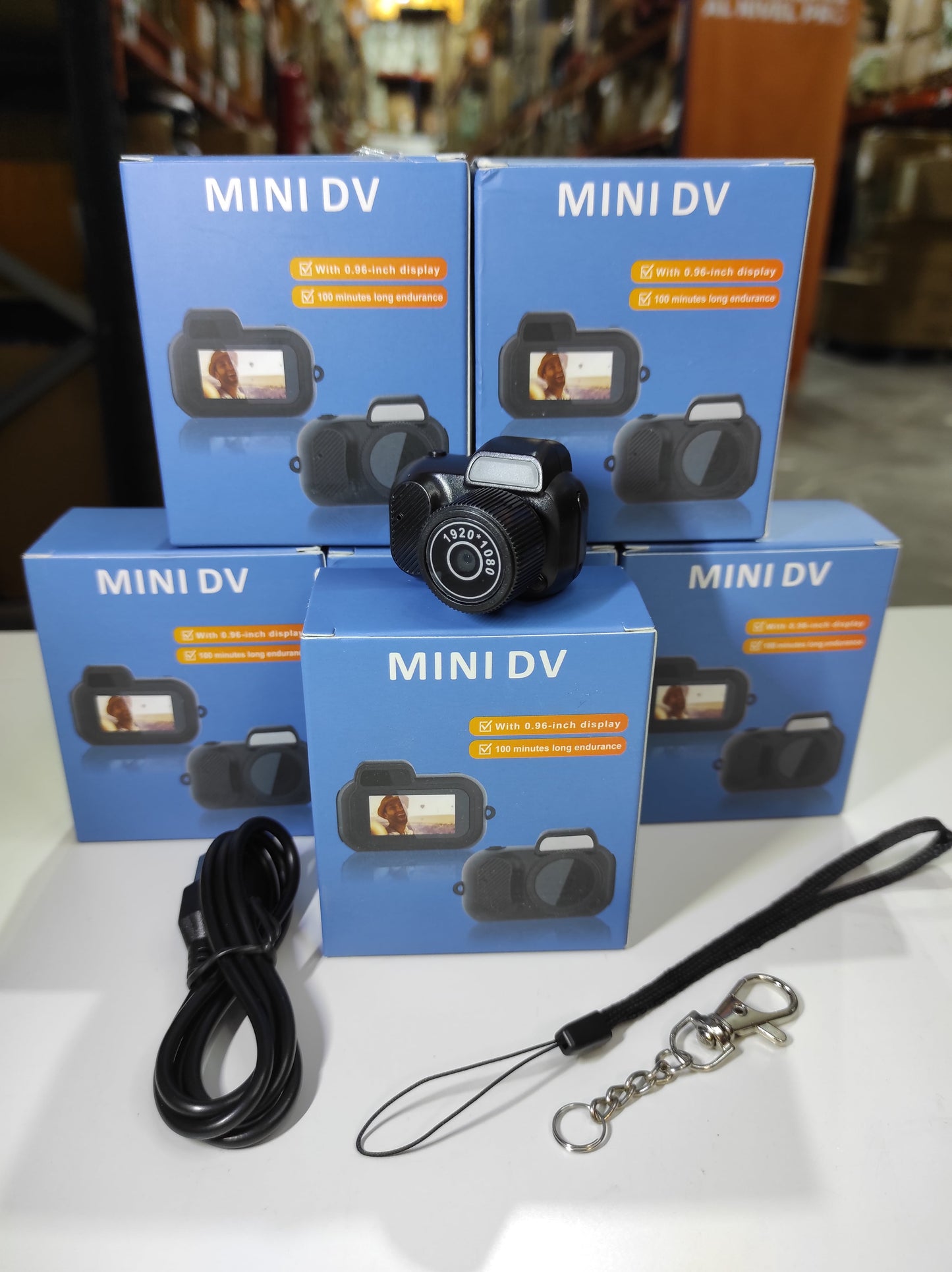 Mini Cámara Con Pantalla