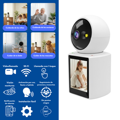Connect Care: La Cámara de Seguridad Inteligente con Videollamada de Un Toque